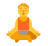 Meditating Person Emoji