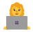 Studying Woman Emoji